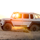 Illustration for article titled Here Is The Outrageous Mercedes G63 AMG 6x6 In All Its Six-Wheeled Glory